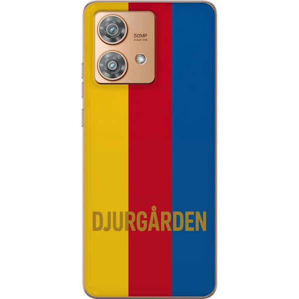 Motorola Edge 40 Neo Läpinäkyvä kuori Djurgården – jalkapallo