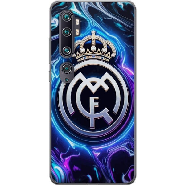 Xiaomi Mi Note 10 Gennemsigtig cover Real Madrid