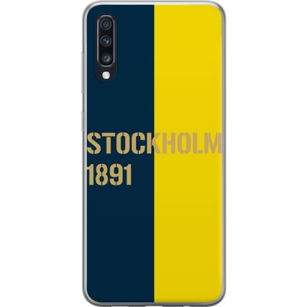 Samsung Galaxy A70 Gennemsigtig cover Stockholm 1891