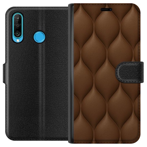 Huawei P30 lite Lompakkokotelo Kaakaoskaalat