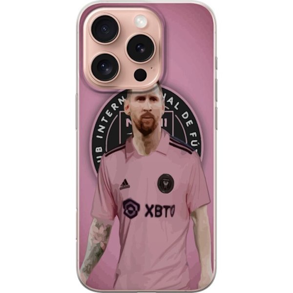 Apple iPhone 16 Pro Läpinäkyvä kuori Lionel Messi