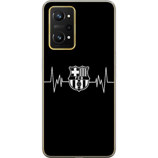 Realme GT Neo 3T Läpinäkyvä kuori FC Barcelona