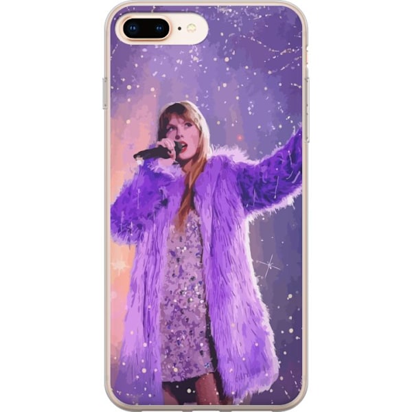 Apple iPhone 8 Plus Genomskinligt Skal Taylor Swift