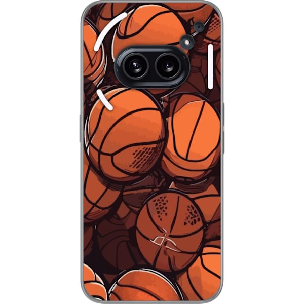 Nothing Phone (2a) Gennemsigtig cover Basketbolde