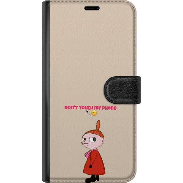Kompatibelt Plånboksfodral till Apple iPhone 11 Pro Don't Touch My Phone rosa beige