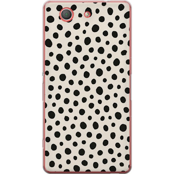 Sony Xperia Z3 Compact Gennemsigtig cover Dot Dance
