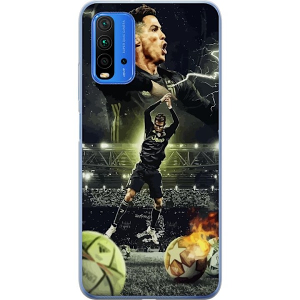 Xiaomi Redmi 9T Läpinäkyvä kuori Ronaldo