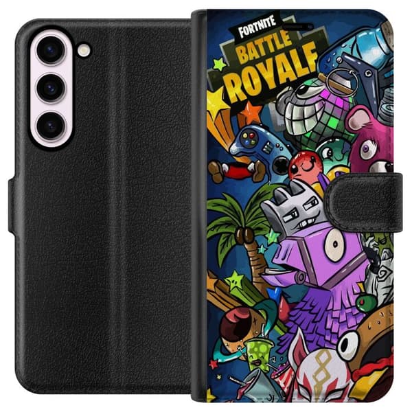 Kompatibelt Plånboksfodral till Samsung Galaxy S23+ Minecraft