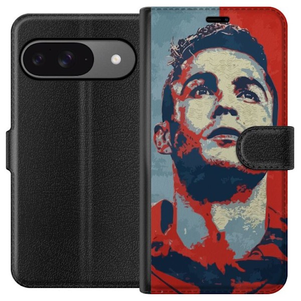 Google Pixel 9 Pro Tegnebogsetui Cristiano Ronaldo