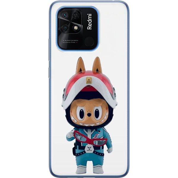Xiaomi Redmi 10C Gennemsigtig cover How2work Labubu Monstre x
