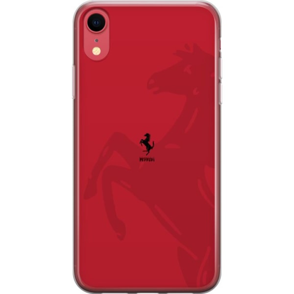 Apple iPhone XR Gennemsigtig cover Ferrari