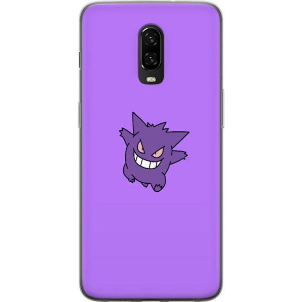 OnePlus 6T Läpinäkyvä kuori Gengar Pokémon