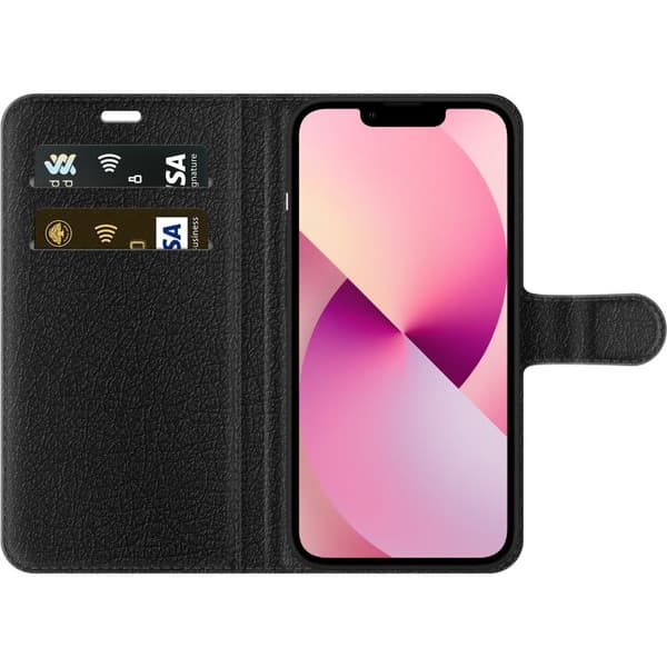 Kompatibel Tegnebogsetui til Apple iPhone 13 mini Blomster