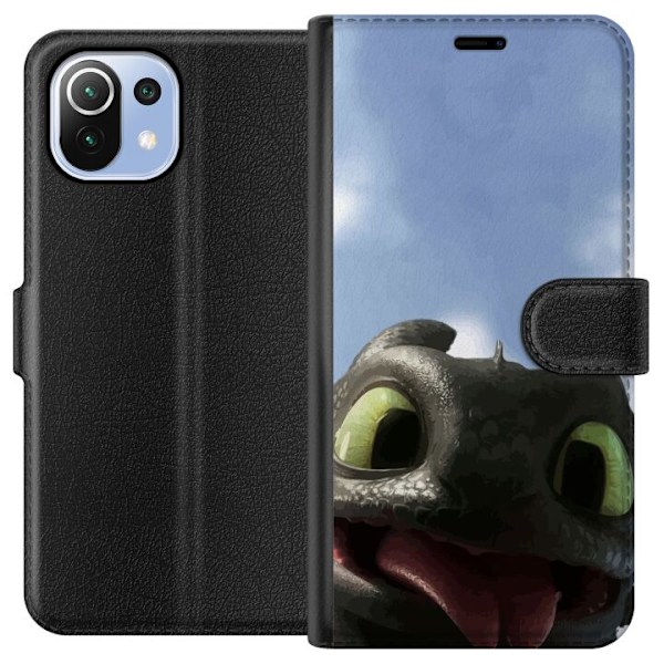 Xiaomi Mi 11 Lite Plånboksfodral How to Train Your Dragon (Draktränaren)