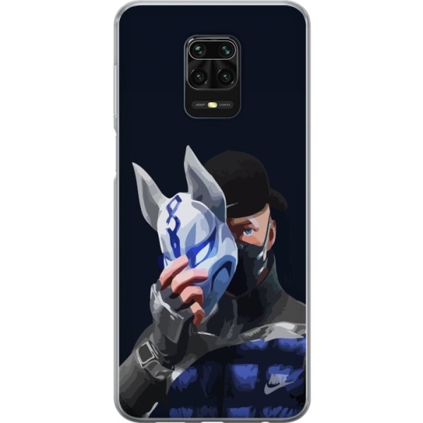 Xiaomi Redmi Note 9S Gennemsigtig cover Fortnite - Drift