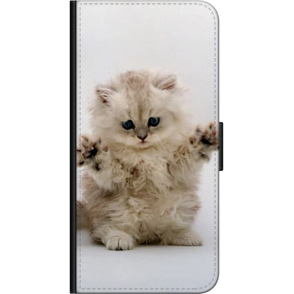 Kompatibelt Plånboksfodral till Samsung Galaxy A03s Katt