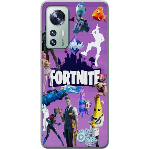 Xiaomi 12 Gjennomsiktig deksel Fortnite