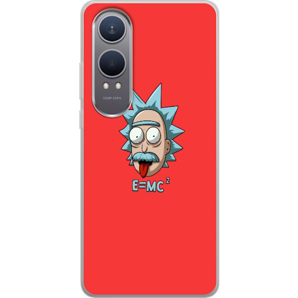 OnePlus Nord CE4 Lite Läpinäkyvä kuori E=MC2 Rick and Morty