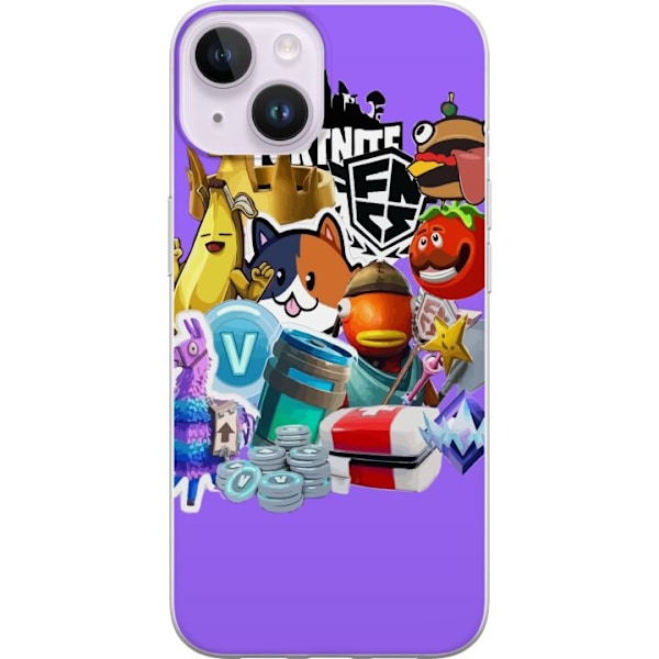 Apple iPhone 15 Plus Läpinäkyvä kuori Fortnite