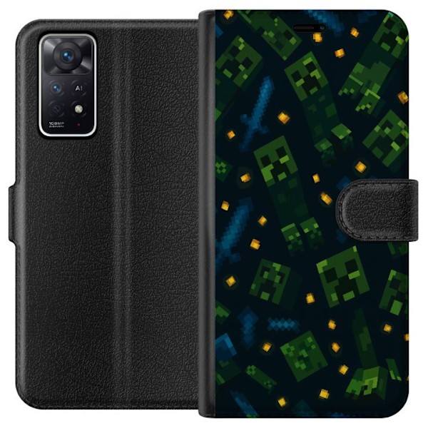 Xiaomi Redmi Note 11 Pro 5G Lommeboketui Minecraft Dungeons Mob