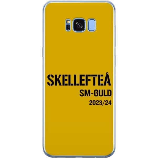 Samsung Galaxy S8+ Gennemsigtig cover Skellefteå SM GULD