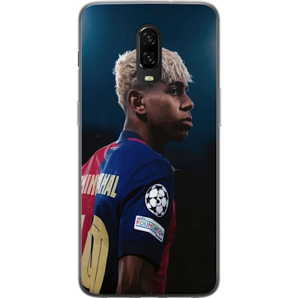 OnePlus 6T Gennemsigtig cover Lamine Yamal - Barcelonas Wunder