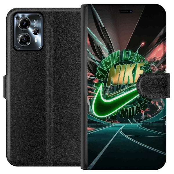 Motorola Moto G13 Lompakkokotelo Nike