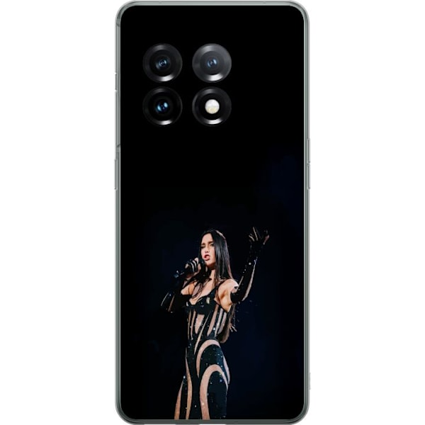 OnePlus 11 Genomskinligt Skal Dua Lipa – Pop Star Aesthetic