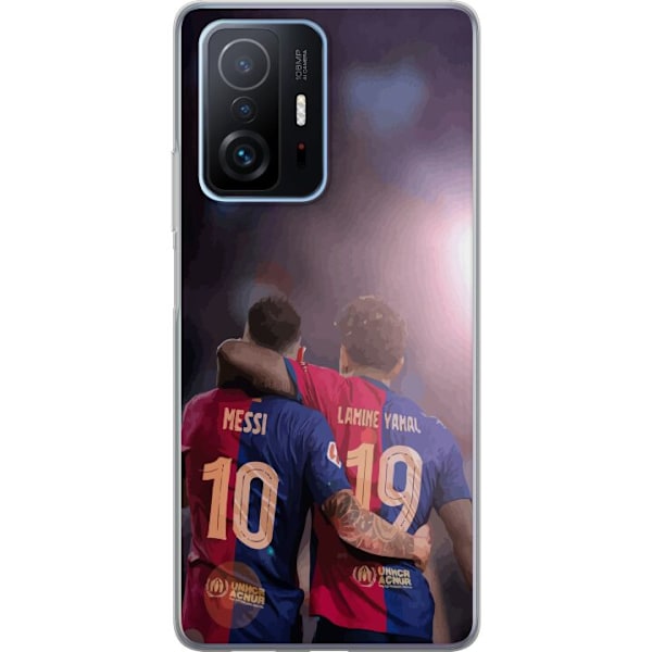 Xiaomi 11T Pro Genomskinligt Skal Lamine Yamal VS Messi