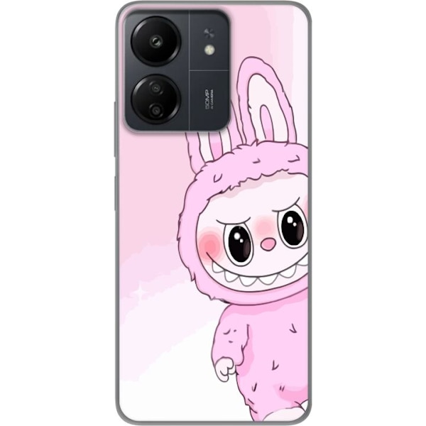 Xiaomi Redmi 13C Genomskinligt Skal Labubu Bunny Series