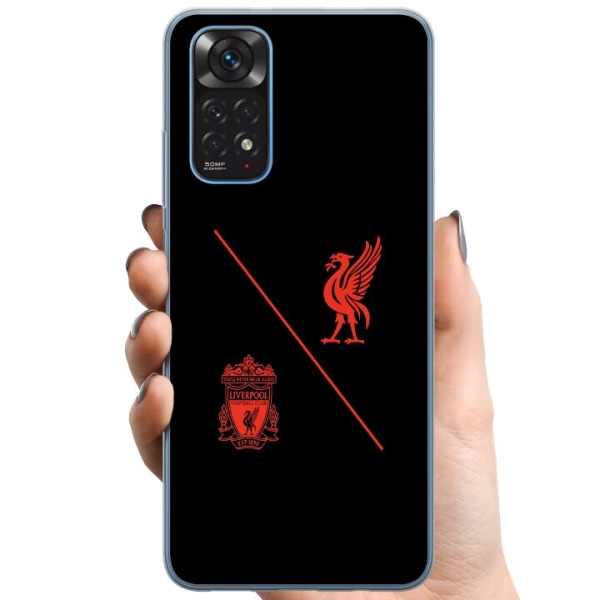 Xiaomi Redmi Note 11S TPU Matkapuhelimen kuori Liverpool L.F.C