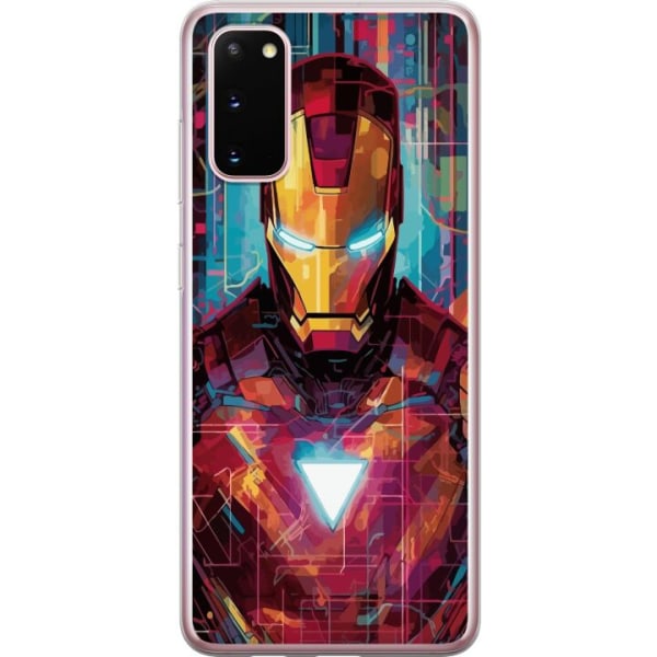 Samsung Galaxy S20 Gennemsigtig cover Iron Man