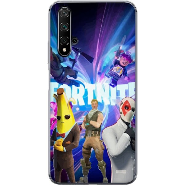 Huawei nova 5T Läpinäkyvä kuori Fortnite