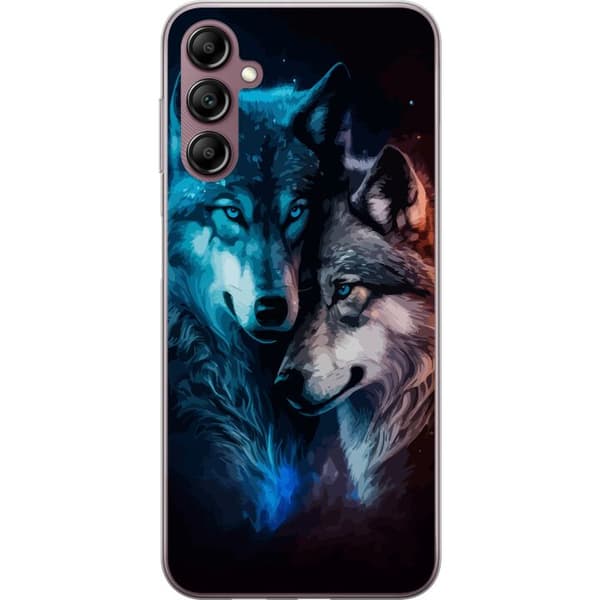 Kompatibelt Mobildeksel til Samsung Galaxy A14 5G Varger i natten