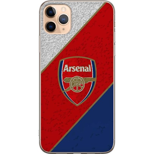 Apple iPhone 11 Pro Max Gennemsigtig cover Arsenal