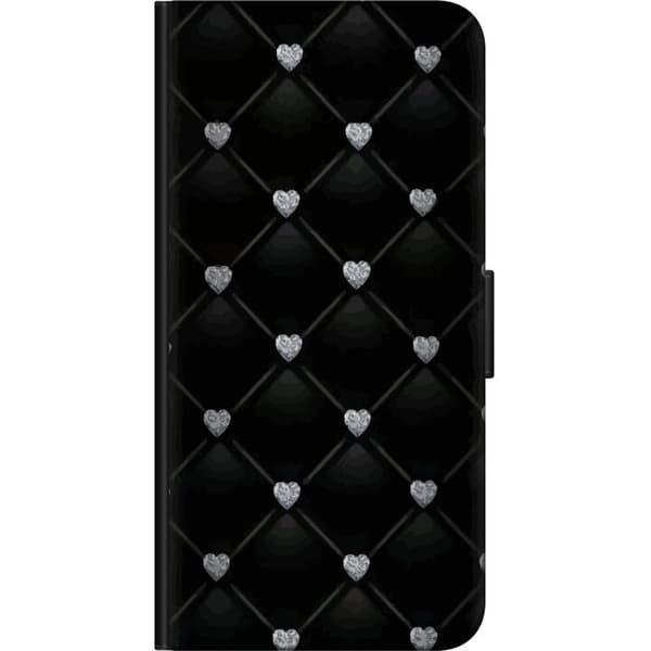 Yhteensopiva Lompakkokotelo OnePlus 9 Pro Sydän Timantti