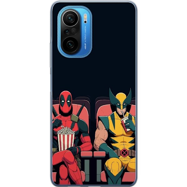 Xiaomi Poco F3 Gjennomsiktig deksel Deadpool & Wolverine