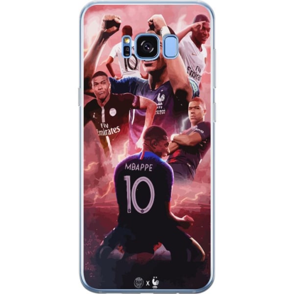 Samsung Galaxy S8+ Gennemsigtig cover Kylian Mbappé