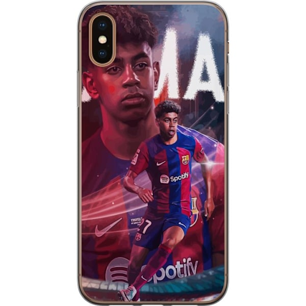 Apple iPhone XS Gennemsigtig cover Lamine Yamal