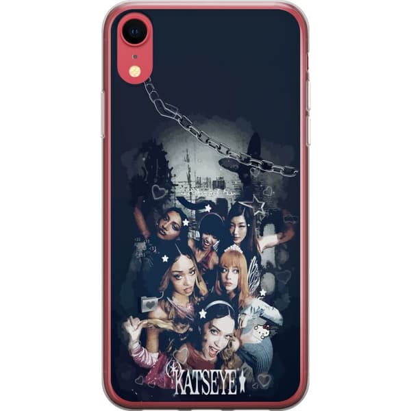 Kompatibelt Mobilskal till Apple iPhone XR KATSEYE svart