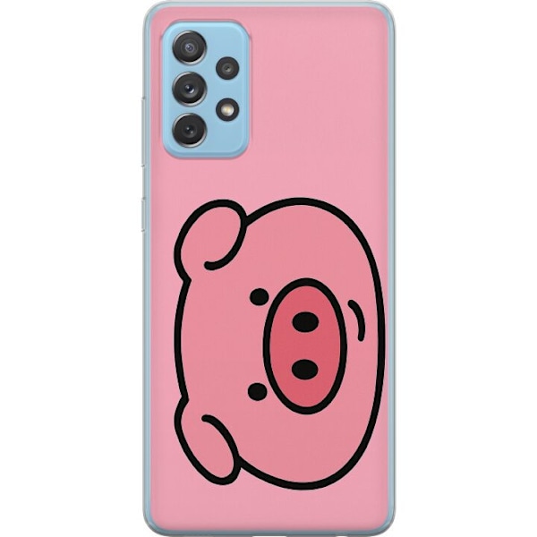 Samsung Galaxy A72 5G Gjennomsiktig deksel Kawaii Piggy