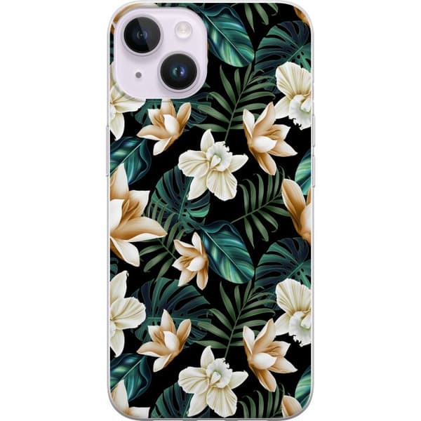 Kompatibelt Mobildeksel til Apple iPhone 14 Blomster