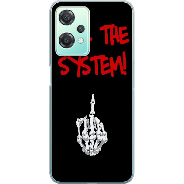 OnePlus Nord CE 2 Lite 5G Gennemsigtig cover Fuck System