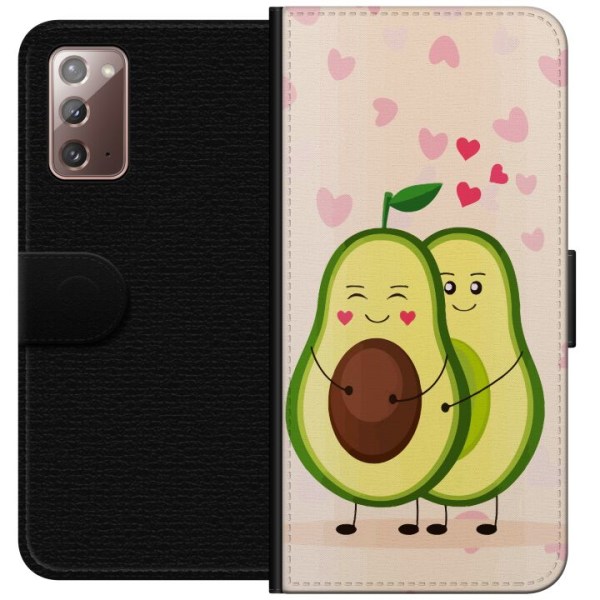 Samsung Galaxy Note20 Lommeboketui Avokado Kjærlighet