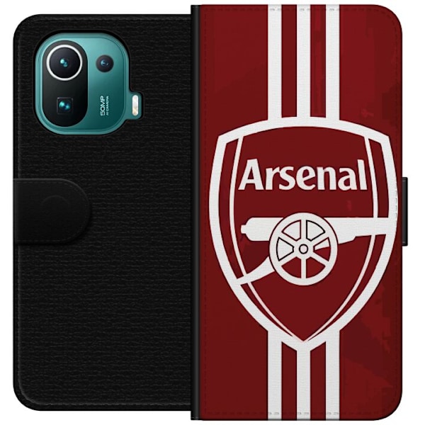 Xiaomi Mi 11 Pro Plånboksfodral Arsenal