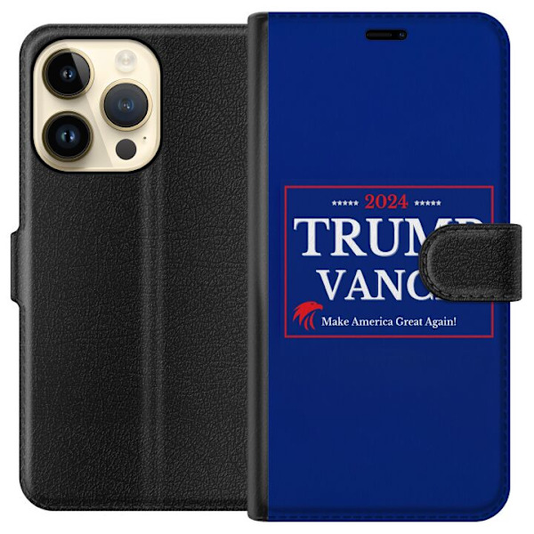 Apple iPhone 15 Pro Lommeboketui Trump | Vance 2024