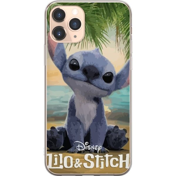 Apple iPhone 11 Pro Genomskinligt Skal Stitch Kärleksfull –