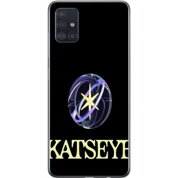 Kompatibelt Mobildeksel til Samsung Galaxy A51 KATSEYE logotyp svart