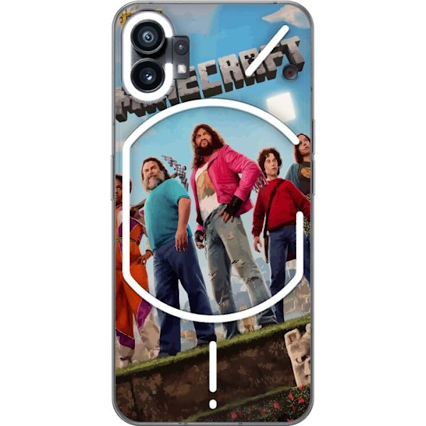 Nothing Phone (1) Gennemsigtig cover A Minecraft Movie