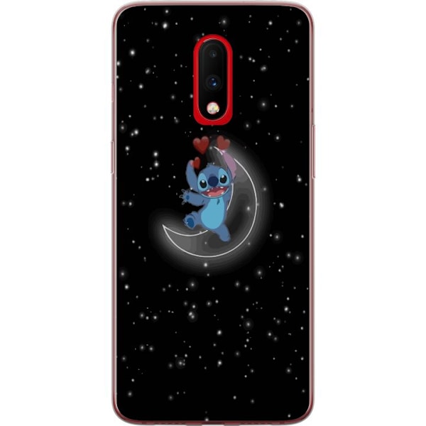 OnePlus 7 Genomskinligt Skal Stitch